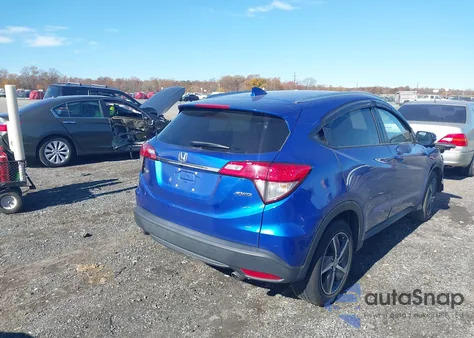 2022 Honda Hr-V Awd Ex из США, поврежденный, VIN 3CZRU6H55NM719077